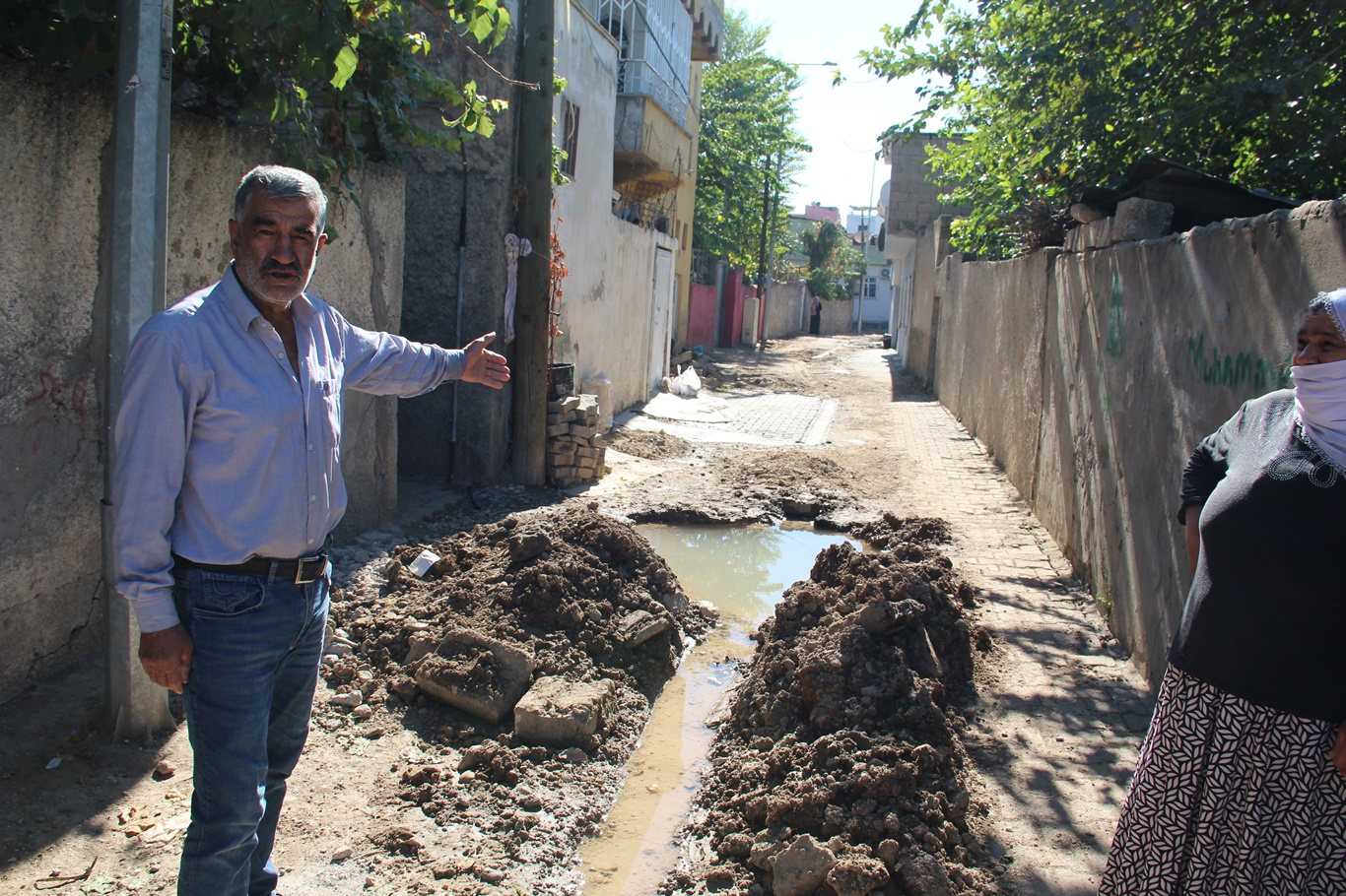 Altyapı çalışması çileye dönüştü