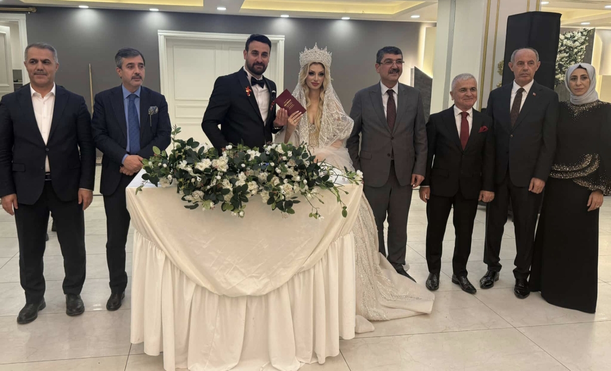 Asma ve Türkay ailelerinin mutlu günü