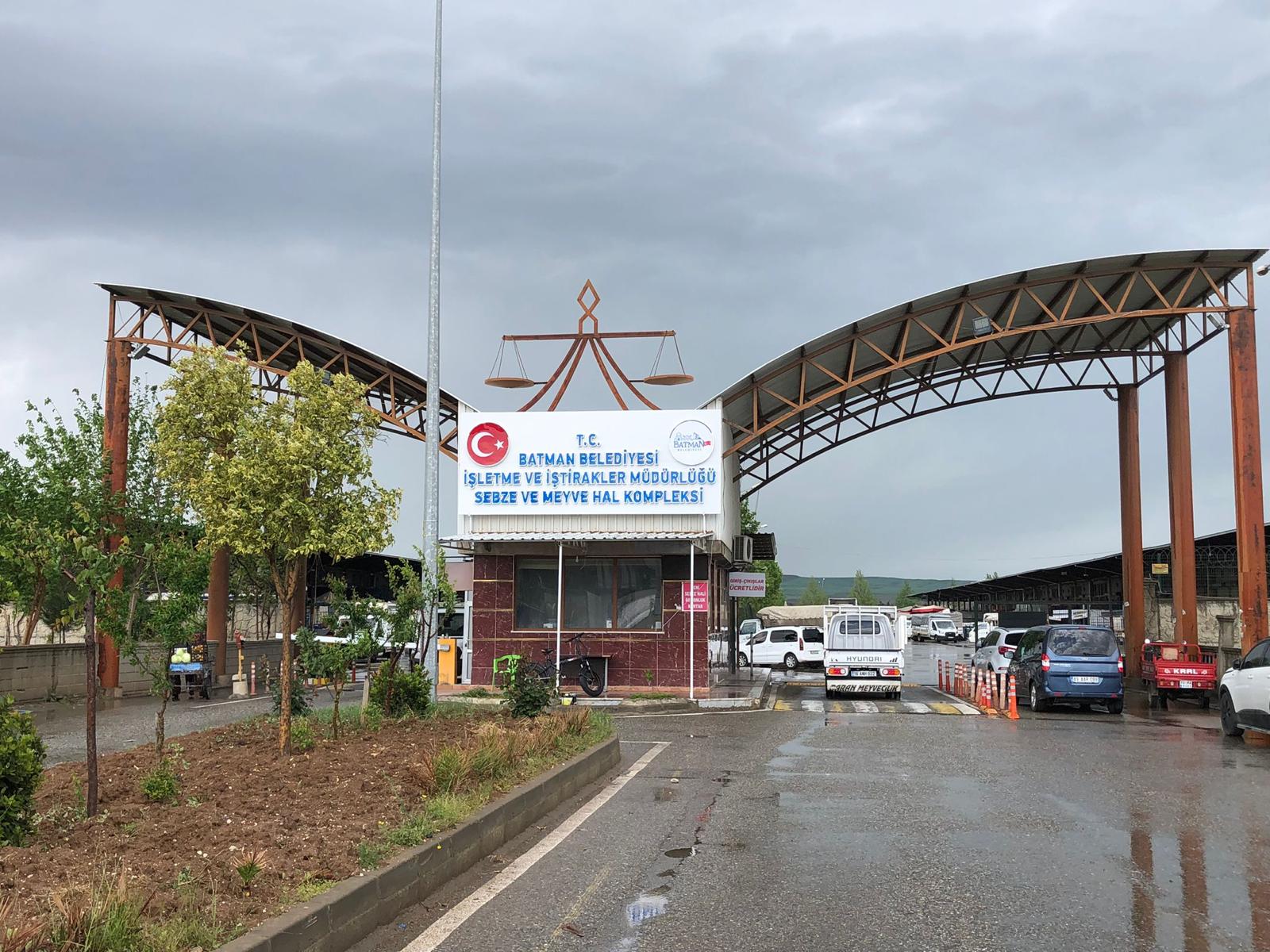 Batman halinde 142 bin ton gıda girişi