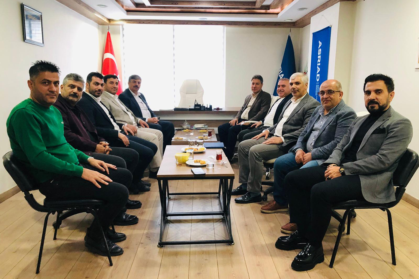 Çiftçi’den ASRİAD’a ziyaret