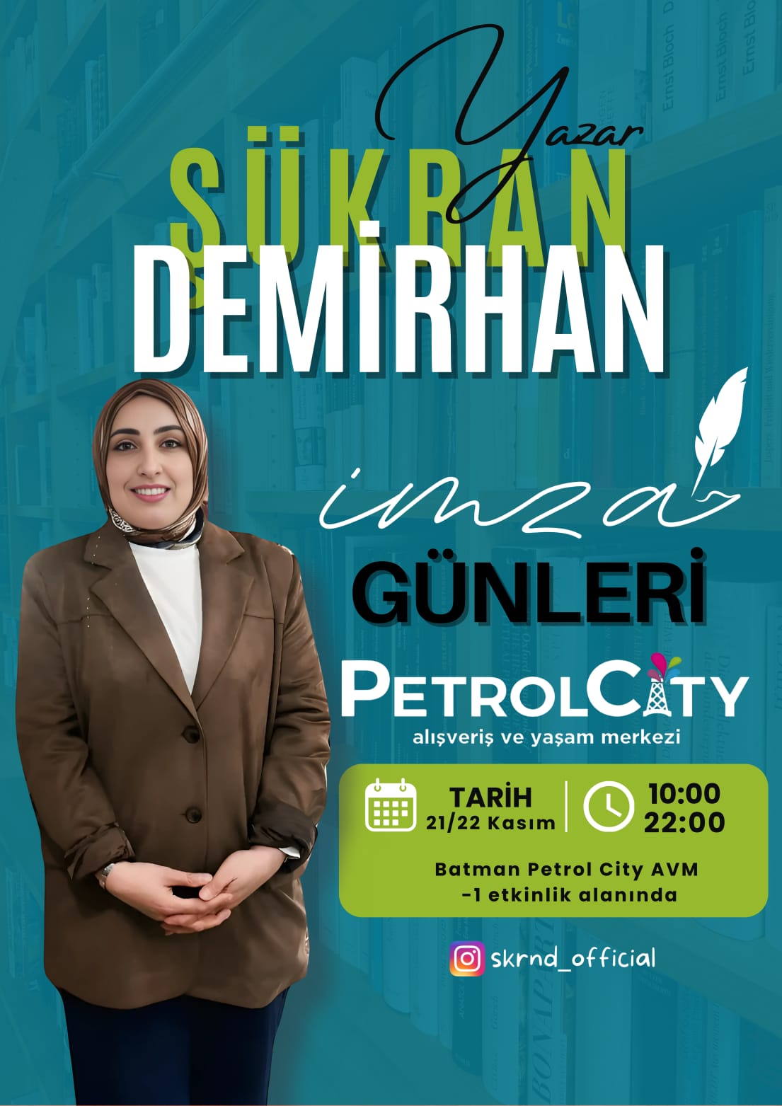 Demirhan okurlarıyla buluşuyor