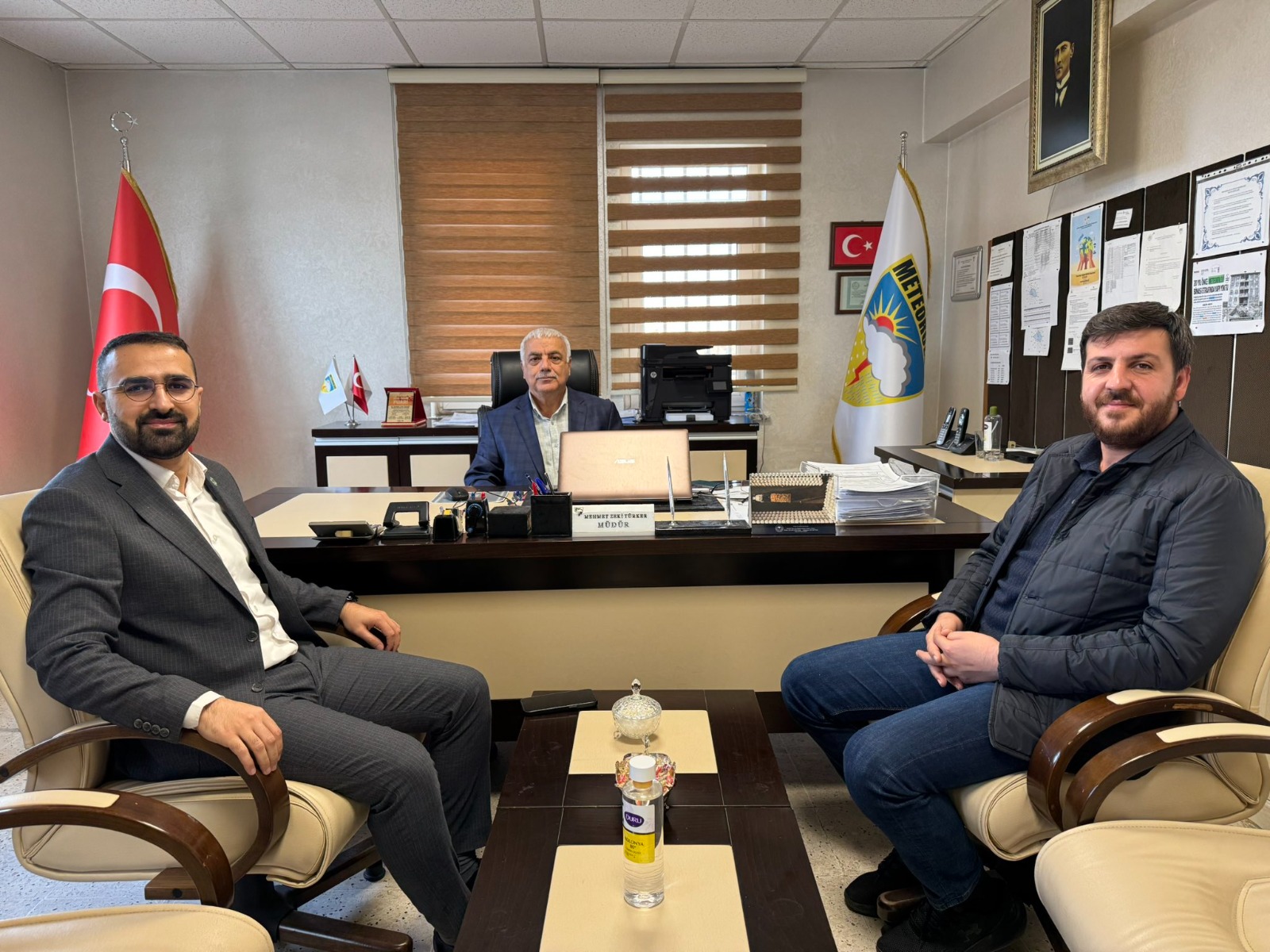 HÜDA PAR’dan Meteorolojiye ziyaret