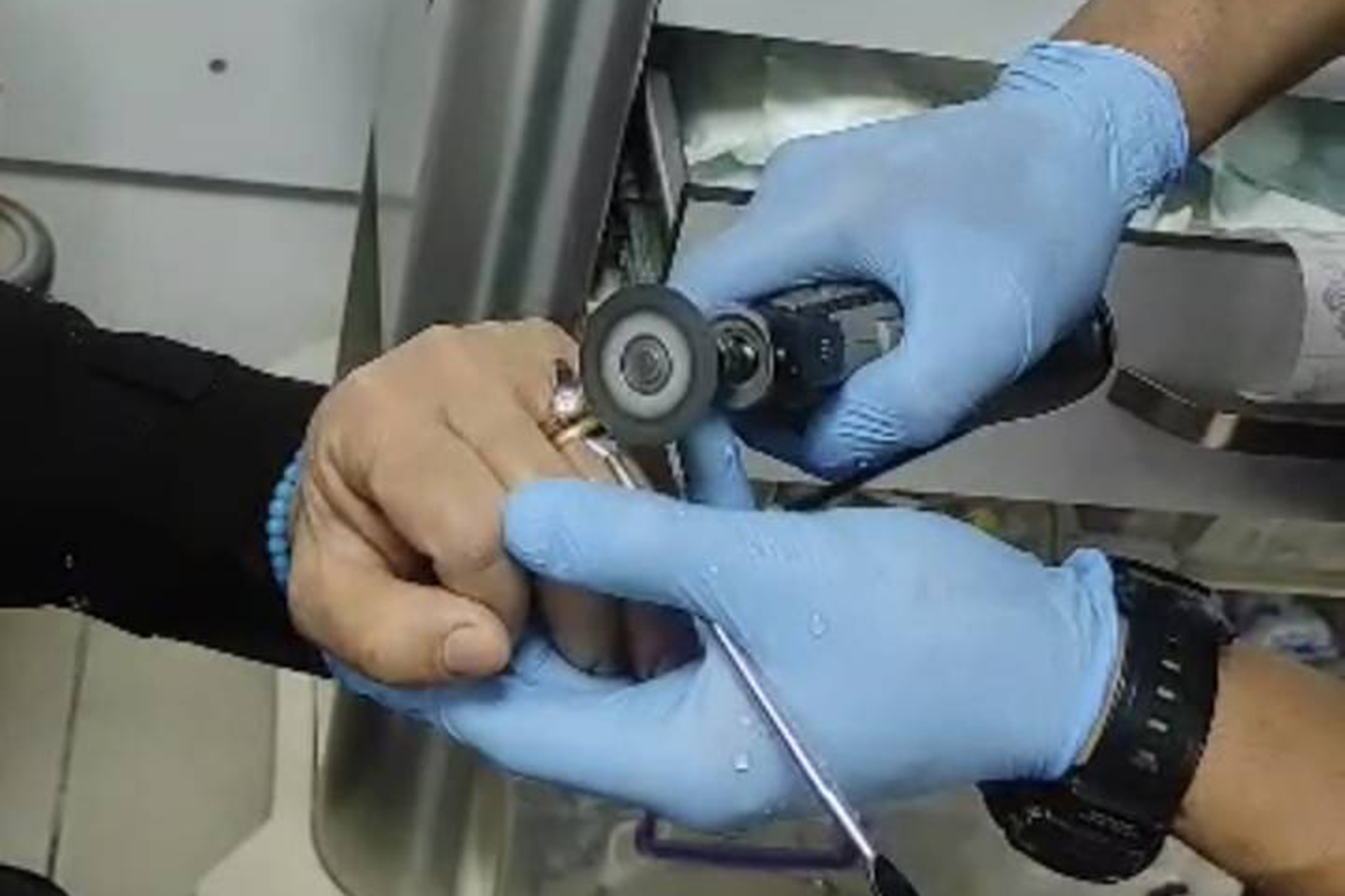 İmdadına itfaiye yetişti