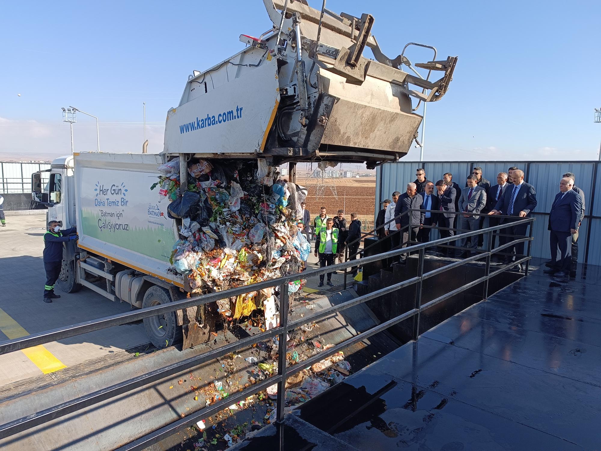 Katı Atık Aktarma İstasyonu açıldı