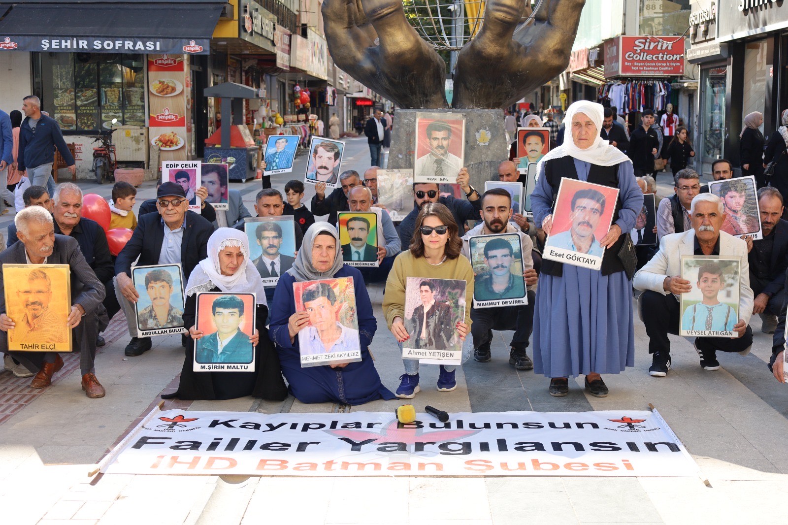 Kayıp yakınlarından 709’ncu eylem