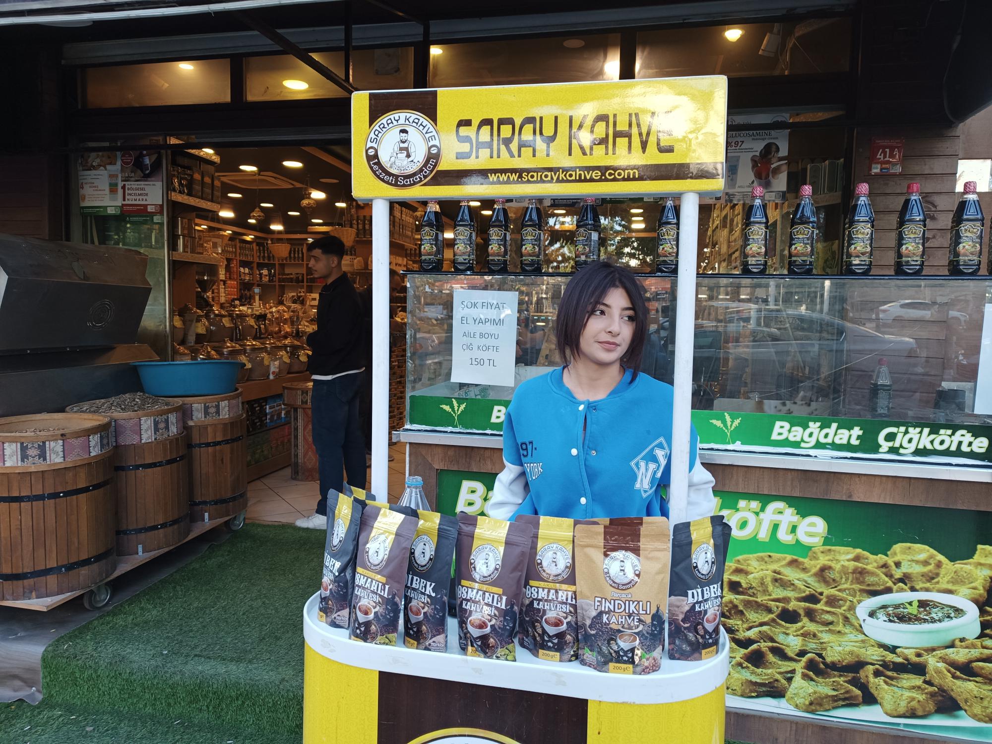 Saray Kahve’den tanıtım ve ikram