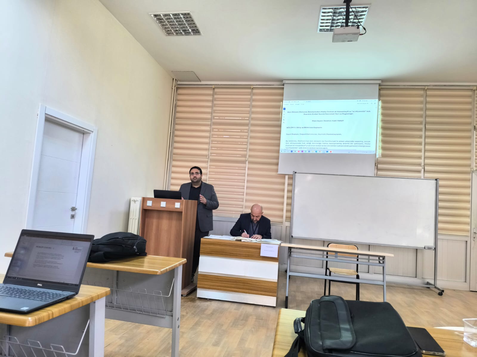 Sempozyumda Batmanlı bilgeyi anlattı