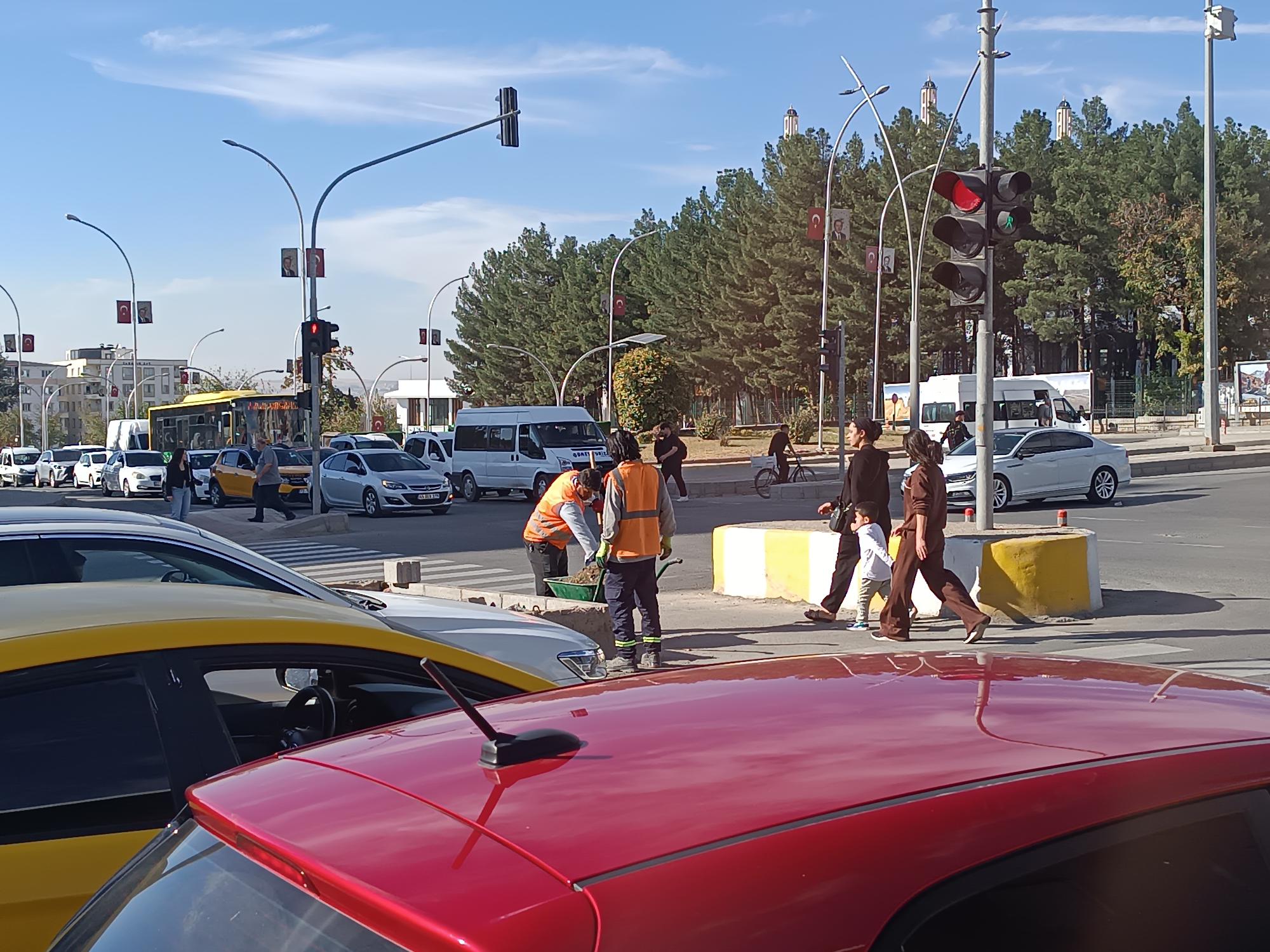 Turgut Özal bulvarından son rötuşlar