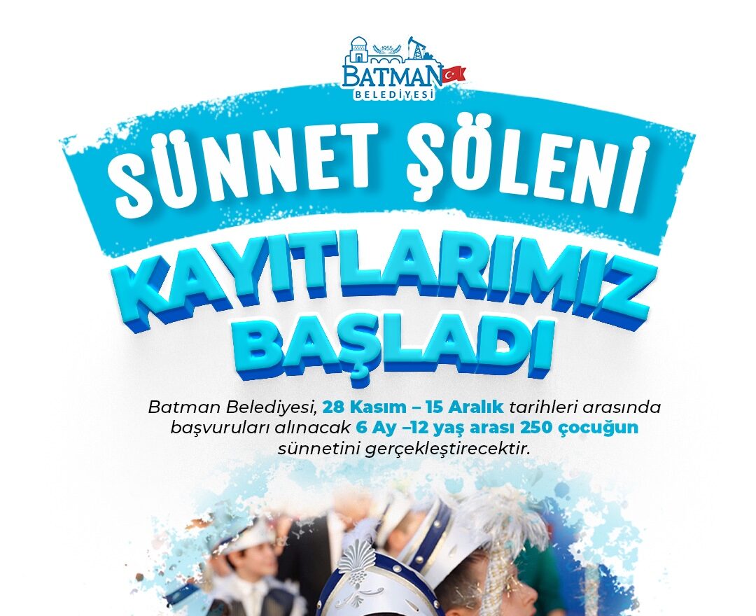 Ücretsiz sünnet şöleni başlıyor
