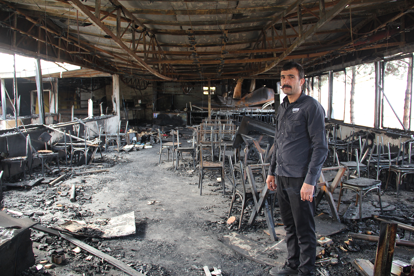 “Yılların birikim bir gecede kül oldu”