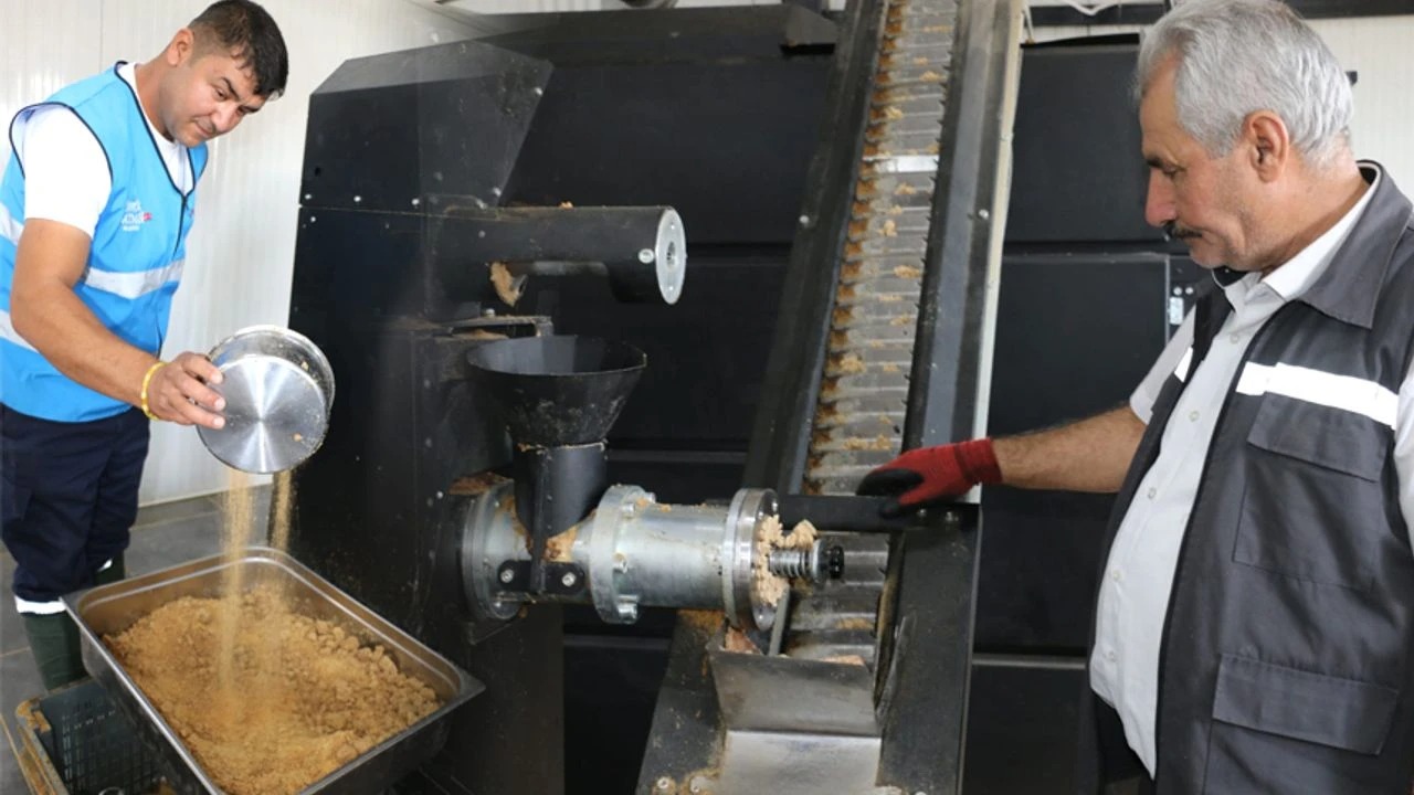 147 Ton atık mamaya dönüştürüldü