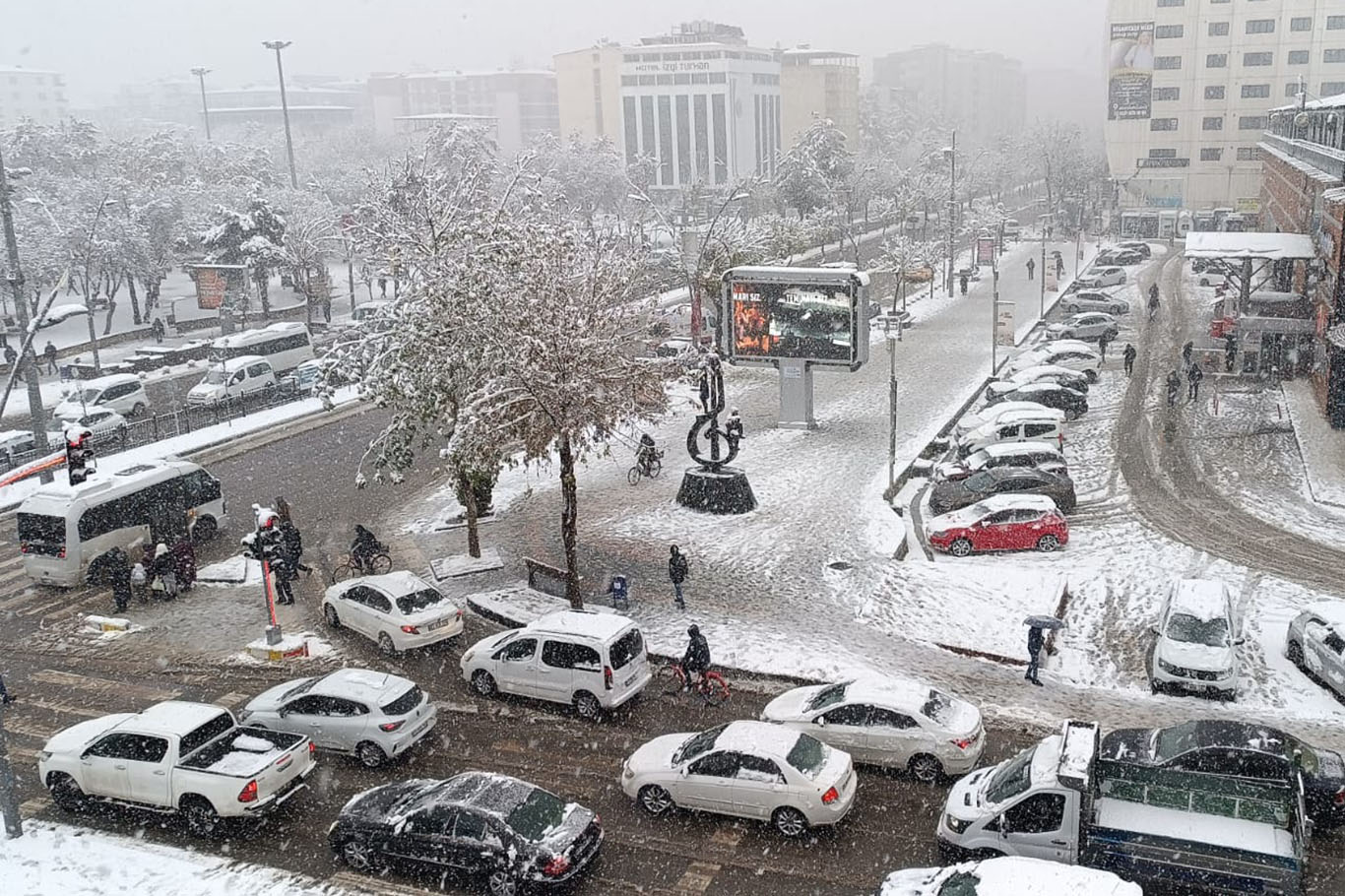 Araç kullanmayın uyarısı!