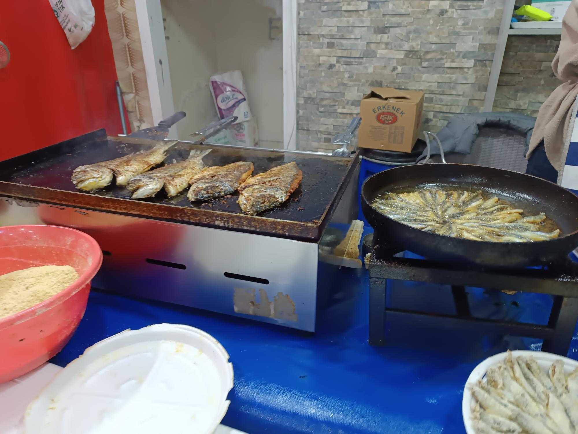 Balıkta ücretsiz pişirim hizmeti