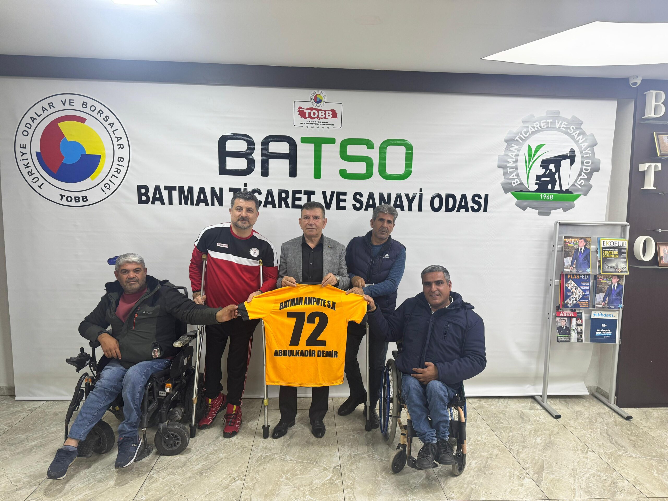 Batman Ampute’den Avrupa hayali