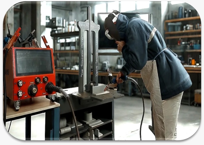 CNC ve kaynak simülatörlü eğitim başladı