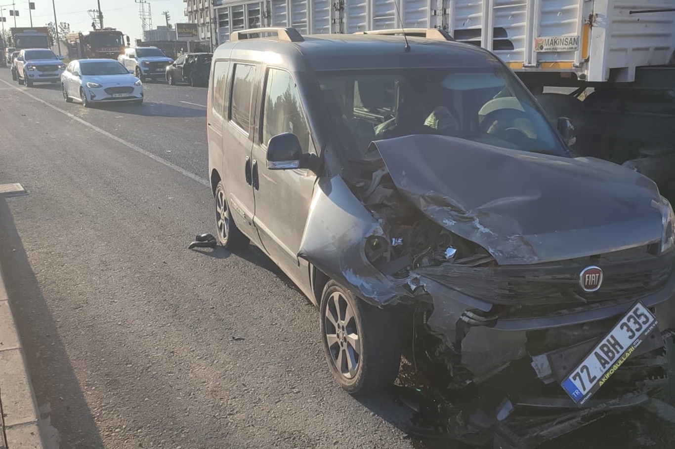 Çevre yolunda yine kaza!