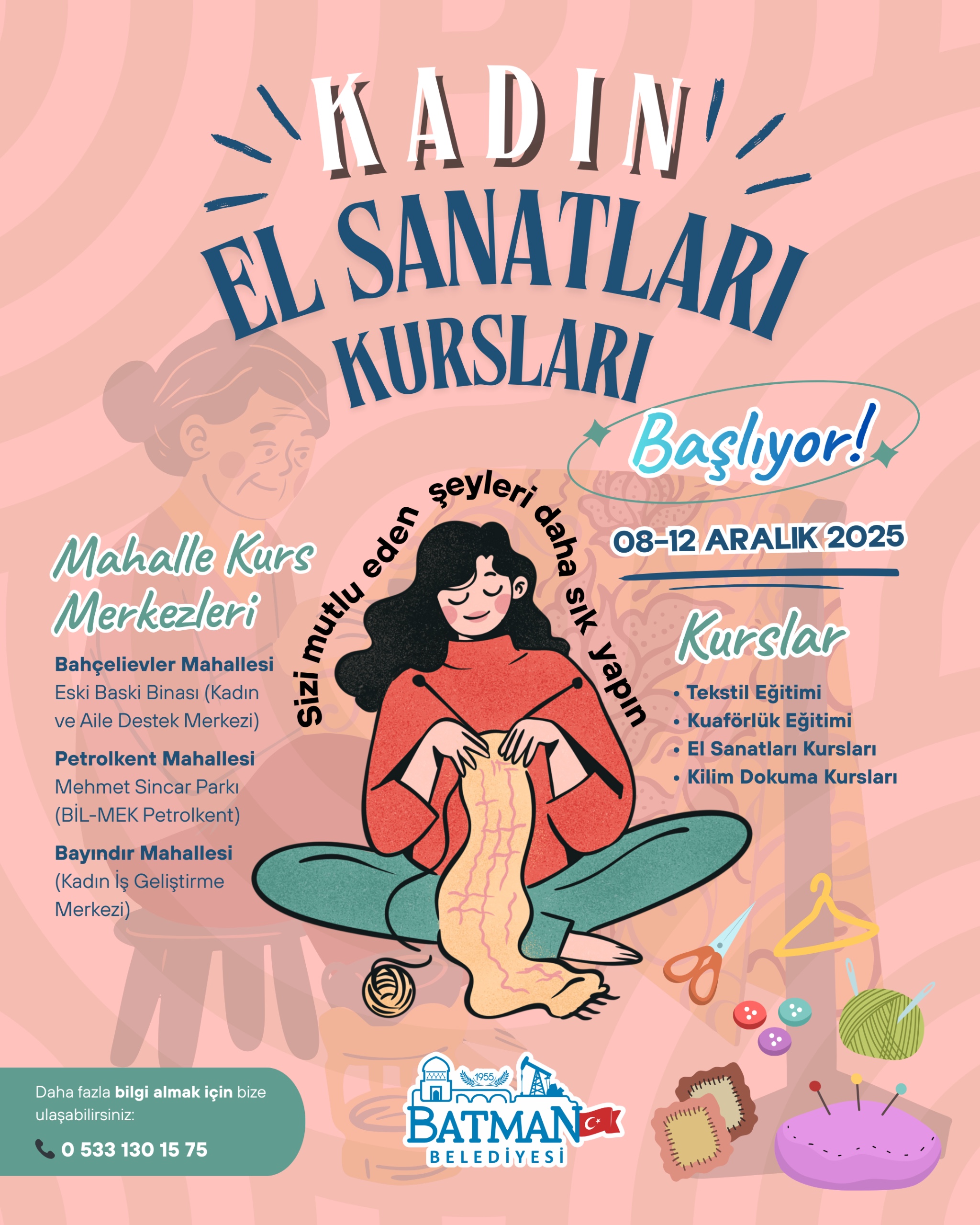 El becerileri kursları başlıyor