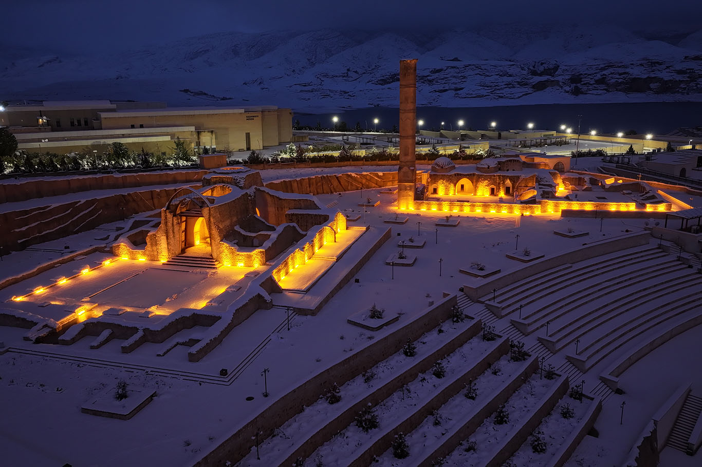 Hasankeyf’te kartpostallık manzaralar
