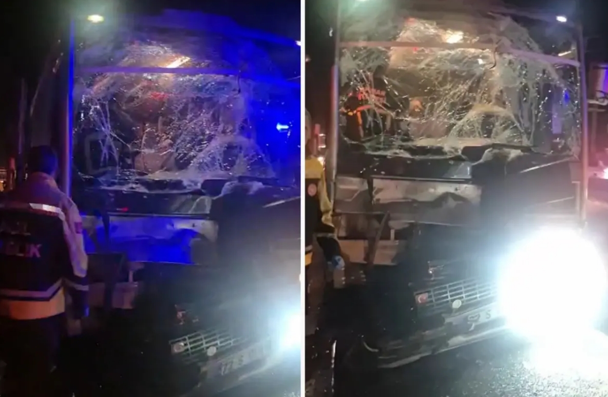 Korkutan kaza: 11 Yaralı