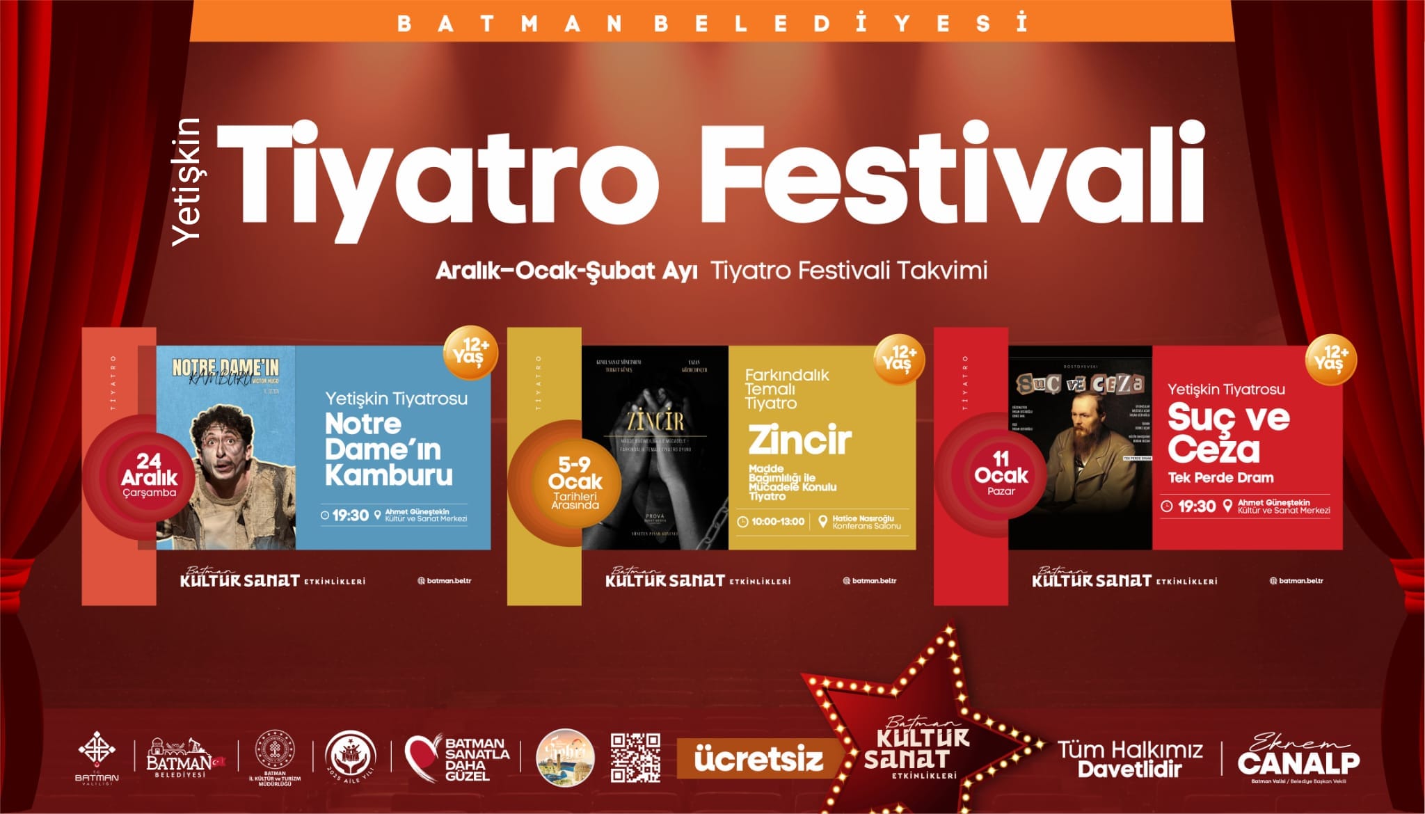 Tiyatro festivali başlıyor