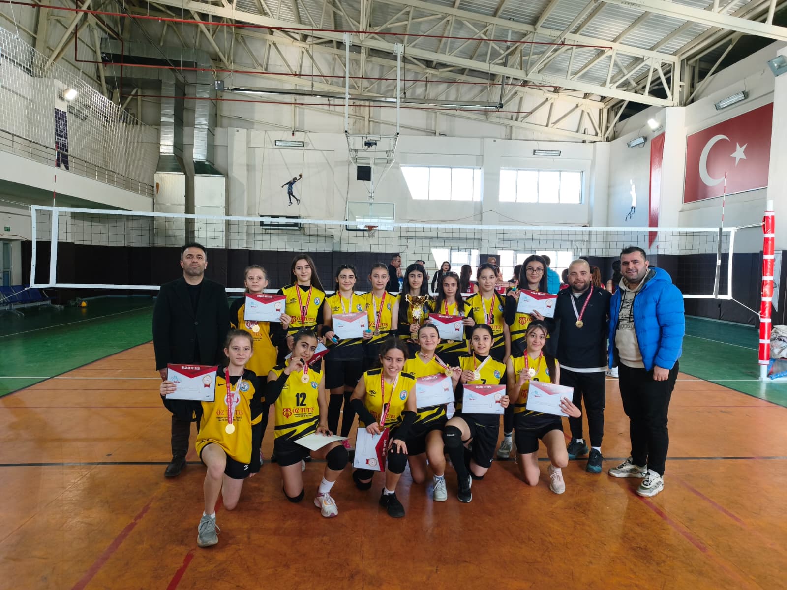 Voleybol şampiyonası sona erdi