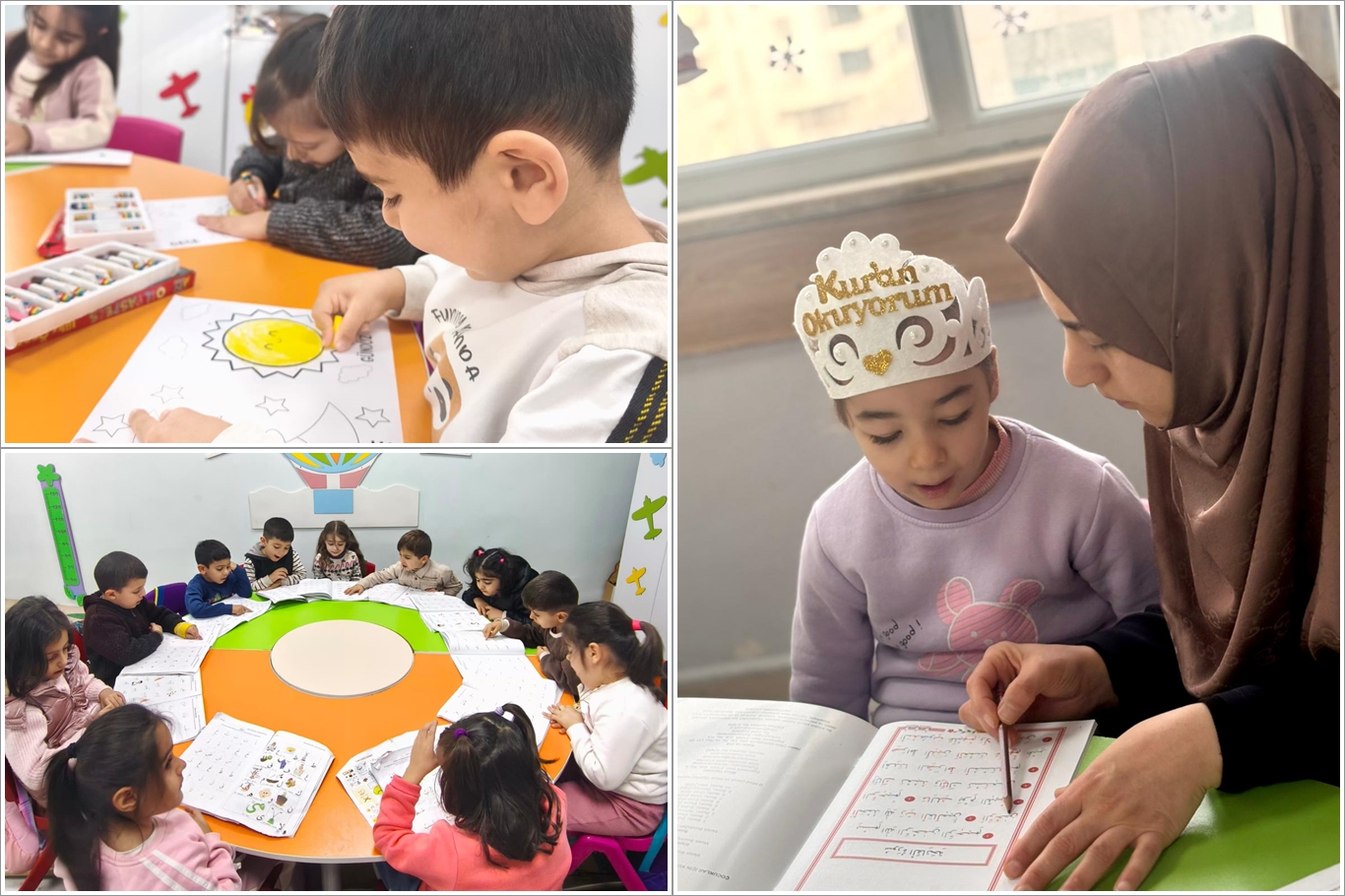 4-6 yaş Kur’an’ı Kerim kurslarına yoğun ilgi