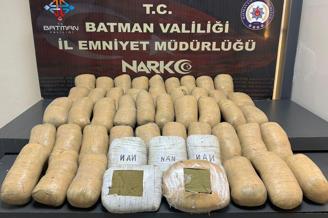 51 Kilo esrar ele geçirildi