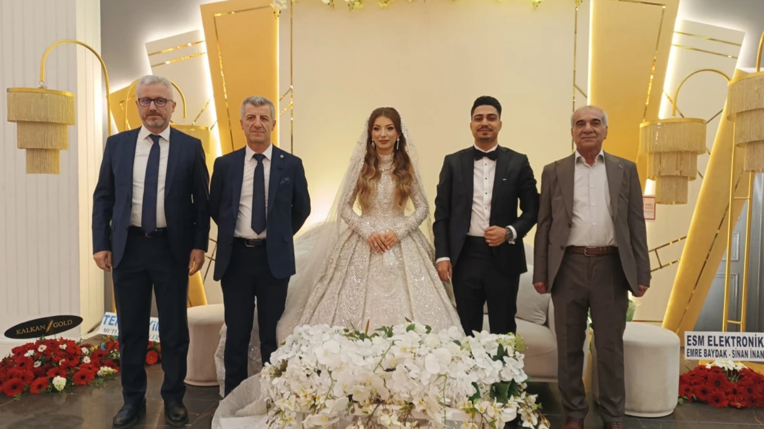 Aslan ve Yıldırım ailelerinin mutlu günü