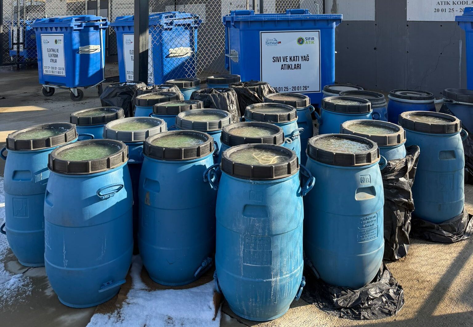 Atık yağlar yakıta dönüşüyor