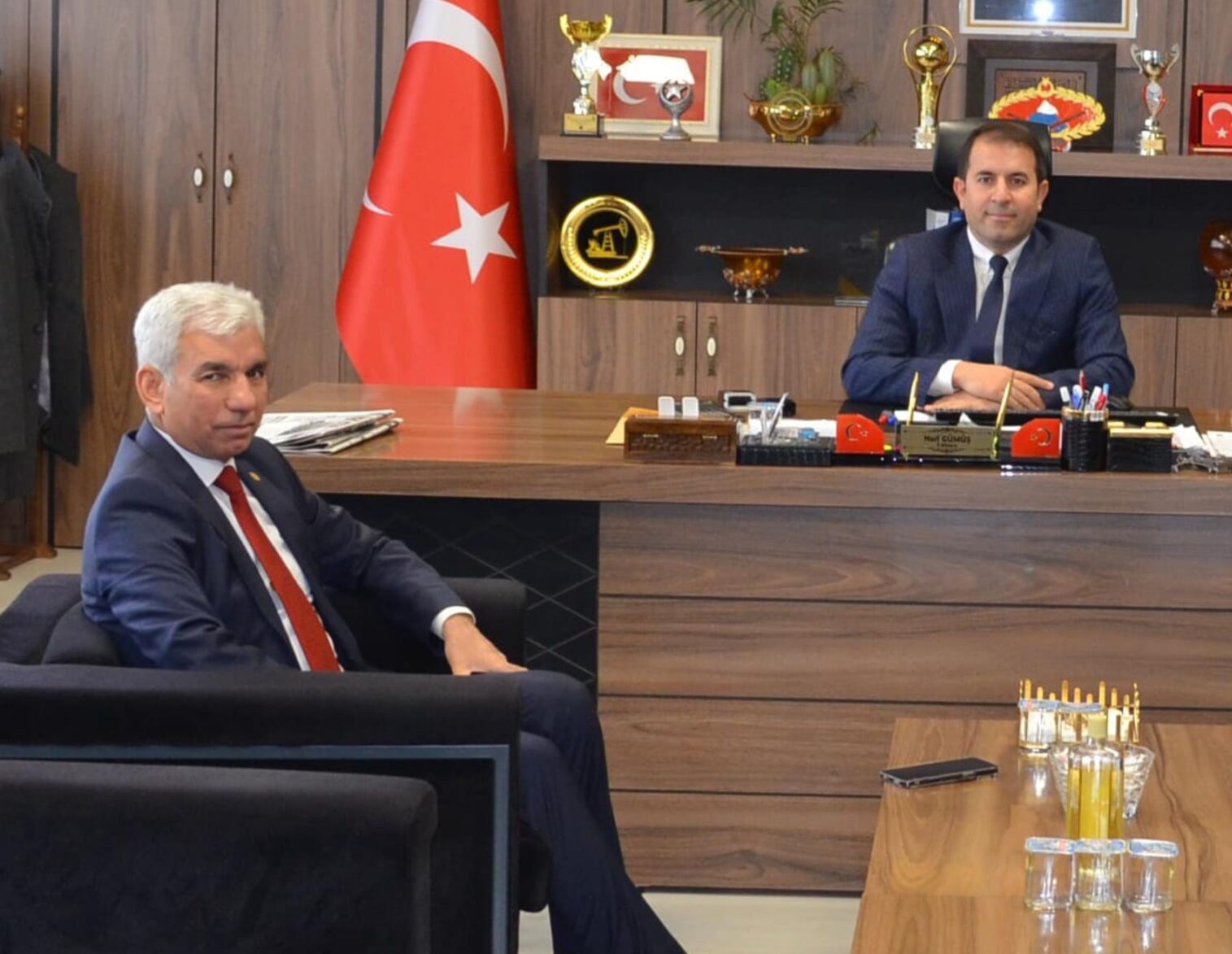 Başkan Kaplan’dan SGK’ya ziyaret