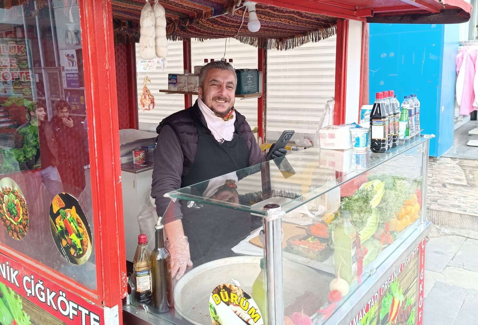 Çiğköfte severlerin uğrak yeri