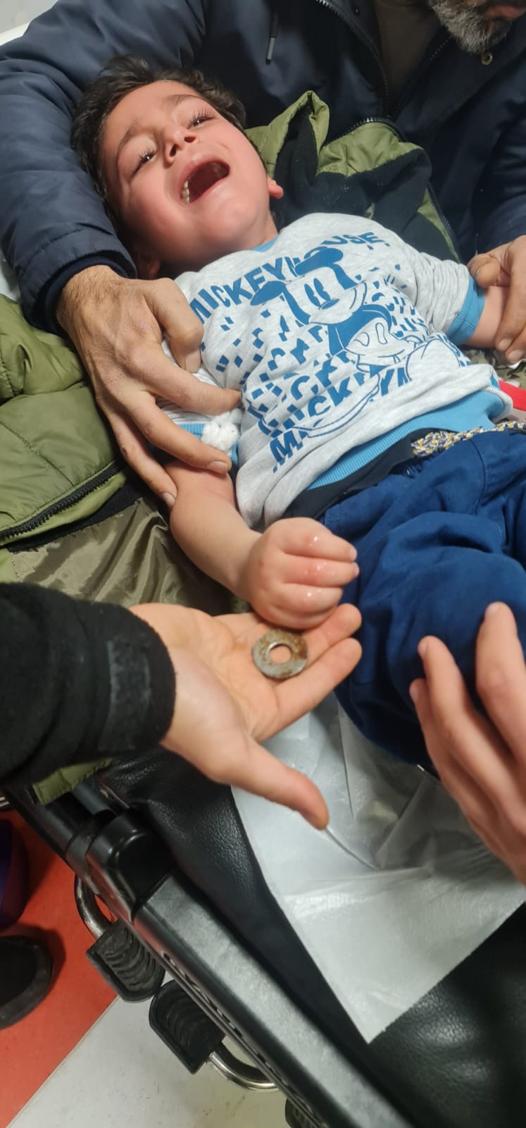 İmdadına itfaiye yetişti