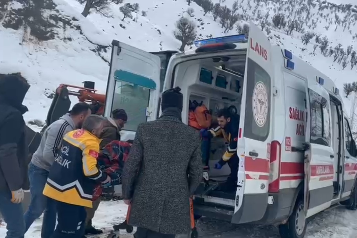 Karla mücadele hayat kurtardı