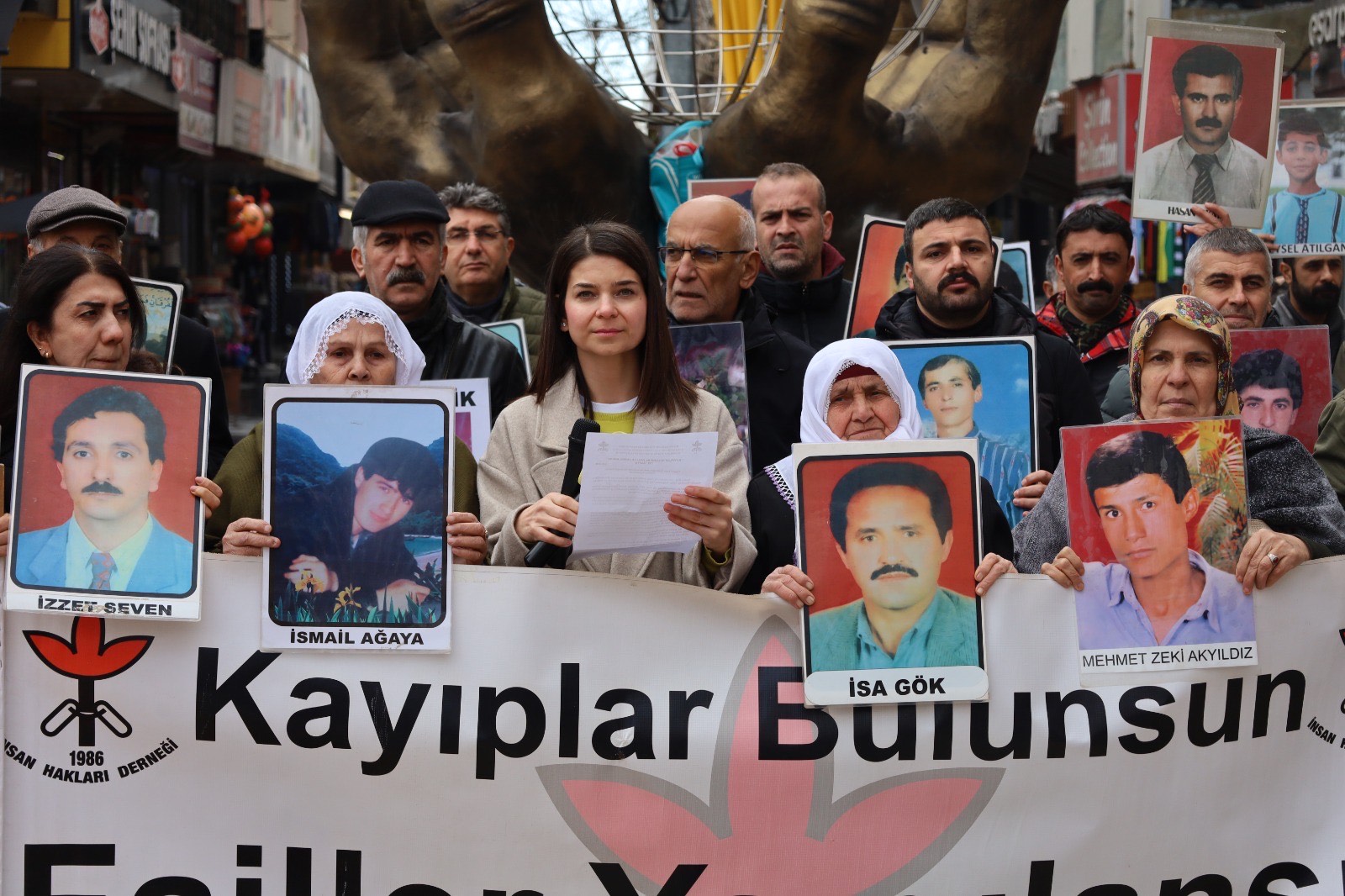 Kayıp yakınlarından 719. eylem