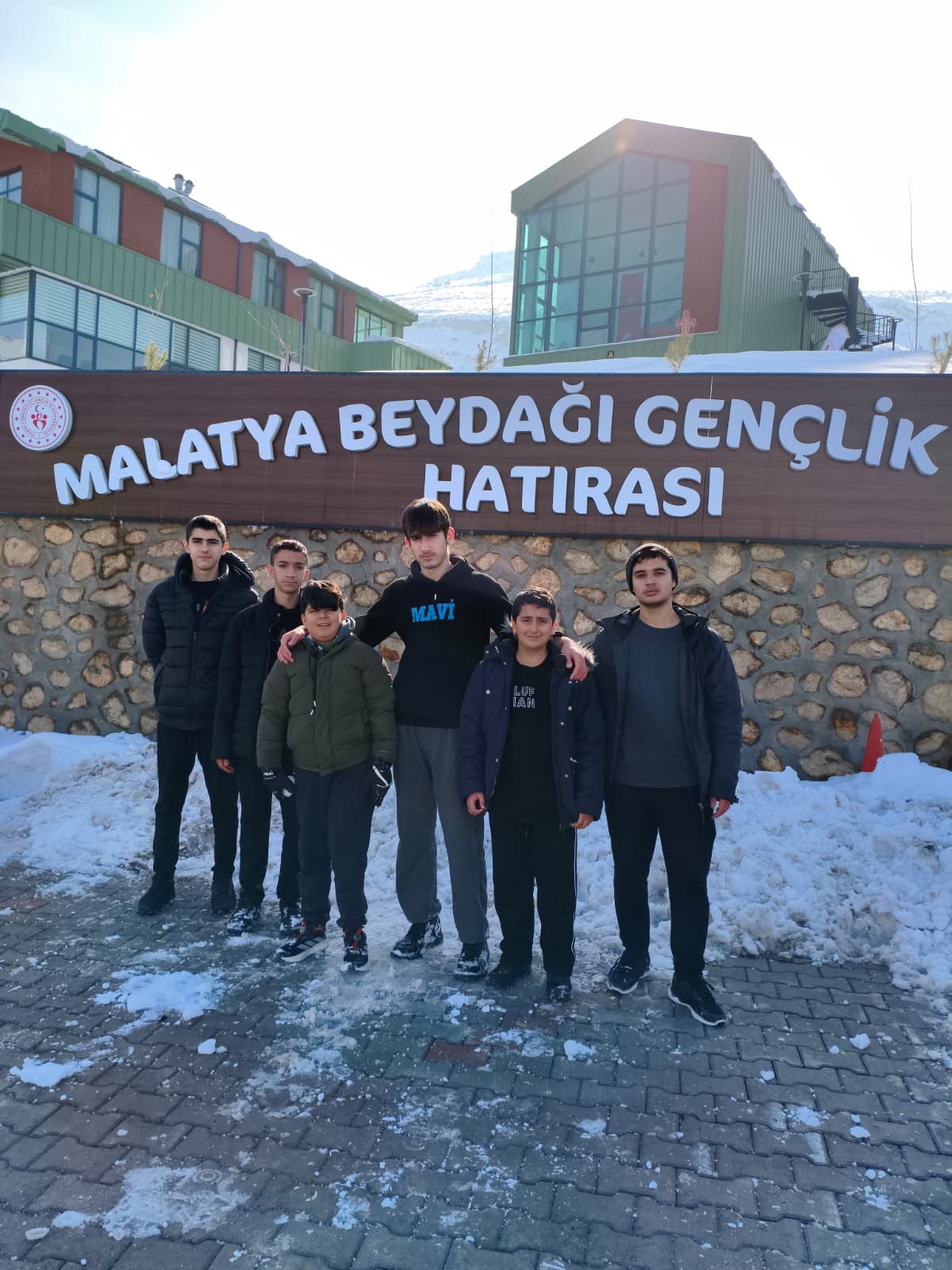 Kış kampında Batman rüzgarı