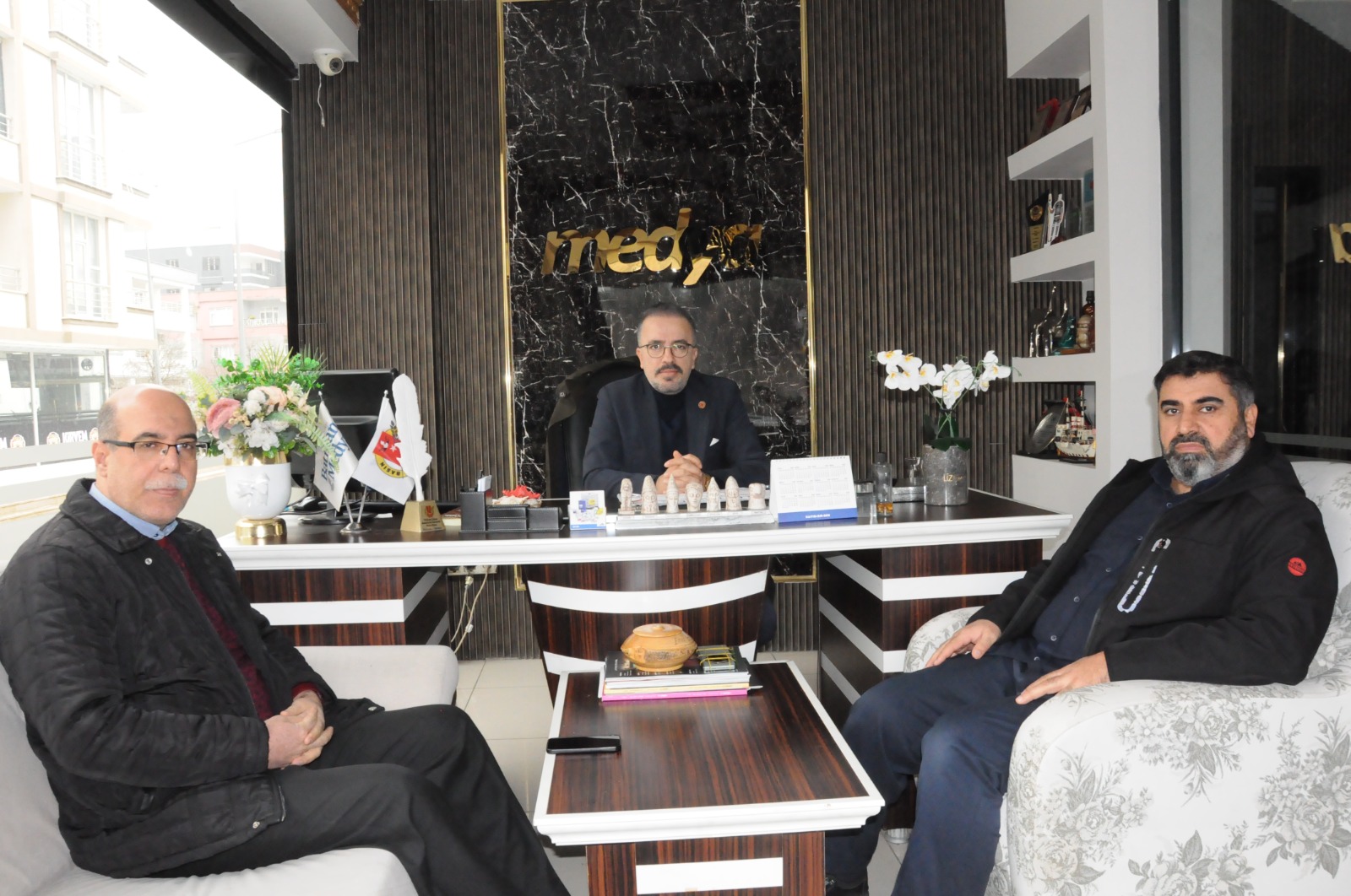 Medya’ya 24. yılında anlamlı ziyaretler