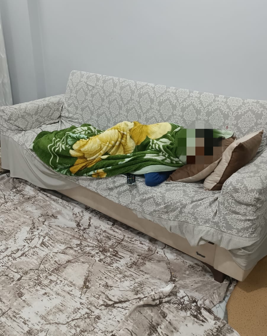 Uyuya kalan çocuk için seferber oldular