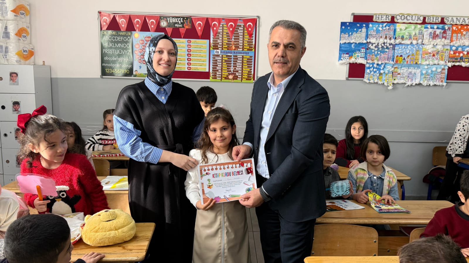 Şansi’den Sason’da sınıflara sürpriz ziyaret