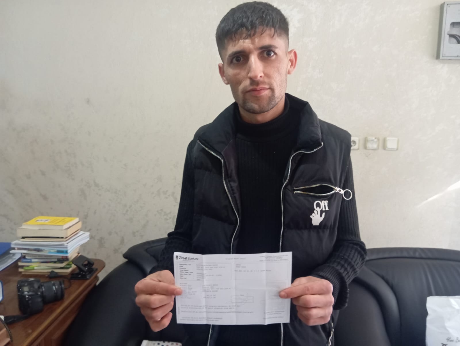 Yanlışlıkla gelen serveti sahiplenmedi