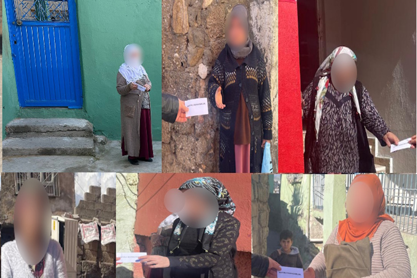 550 Ailenin yüzünü güldürdüler