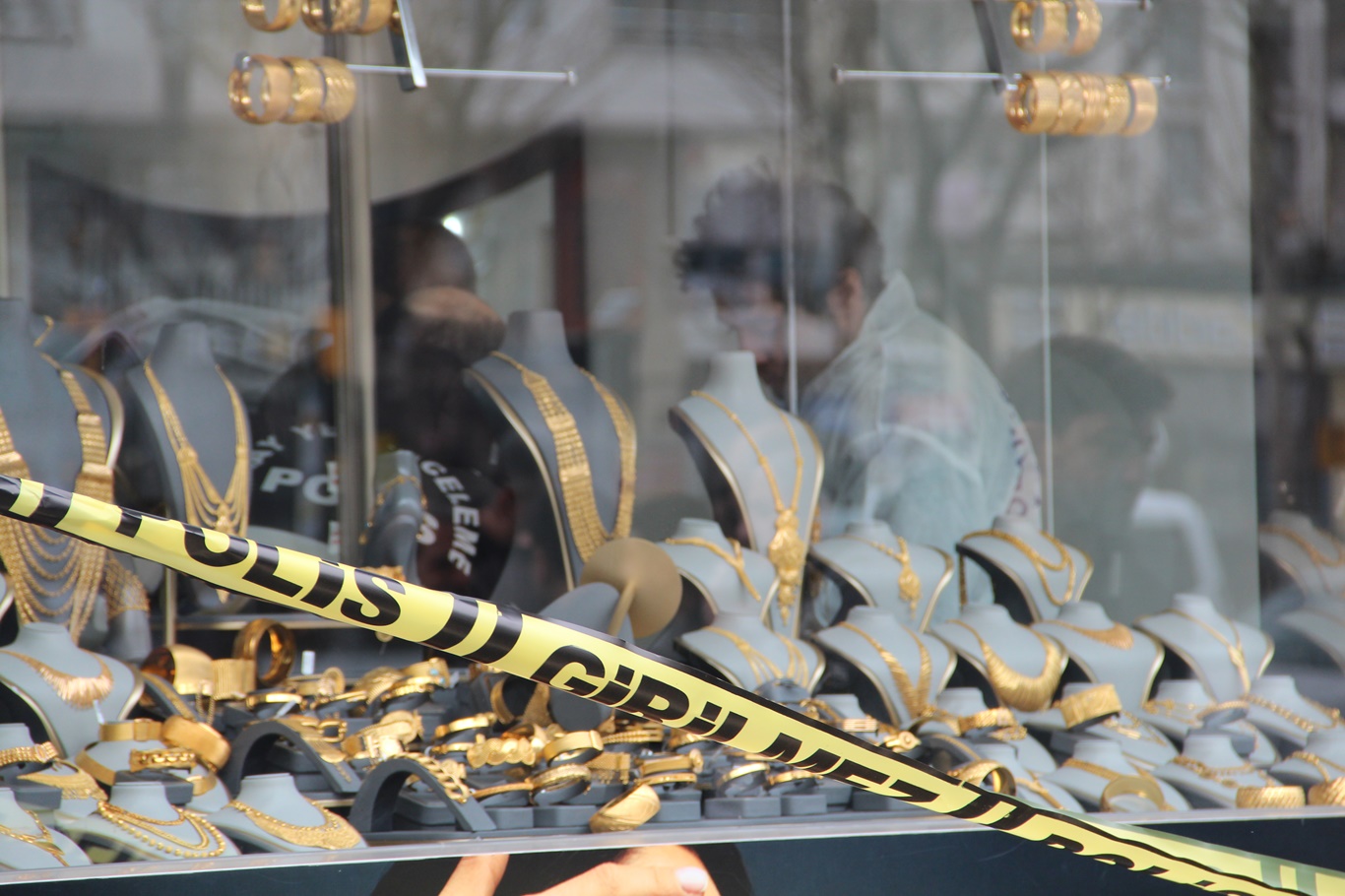 Kuyumcuya silahlı gasp