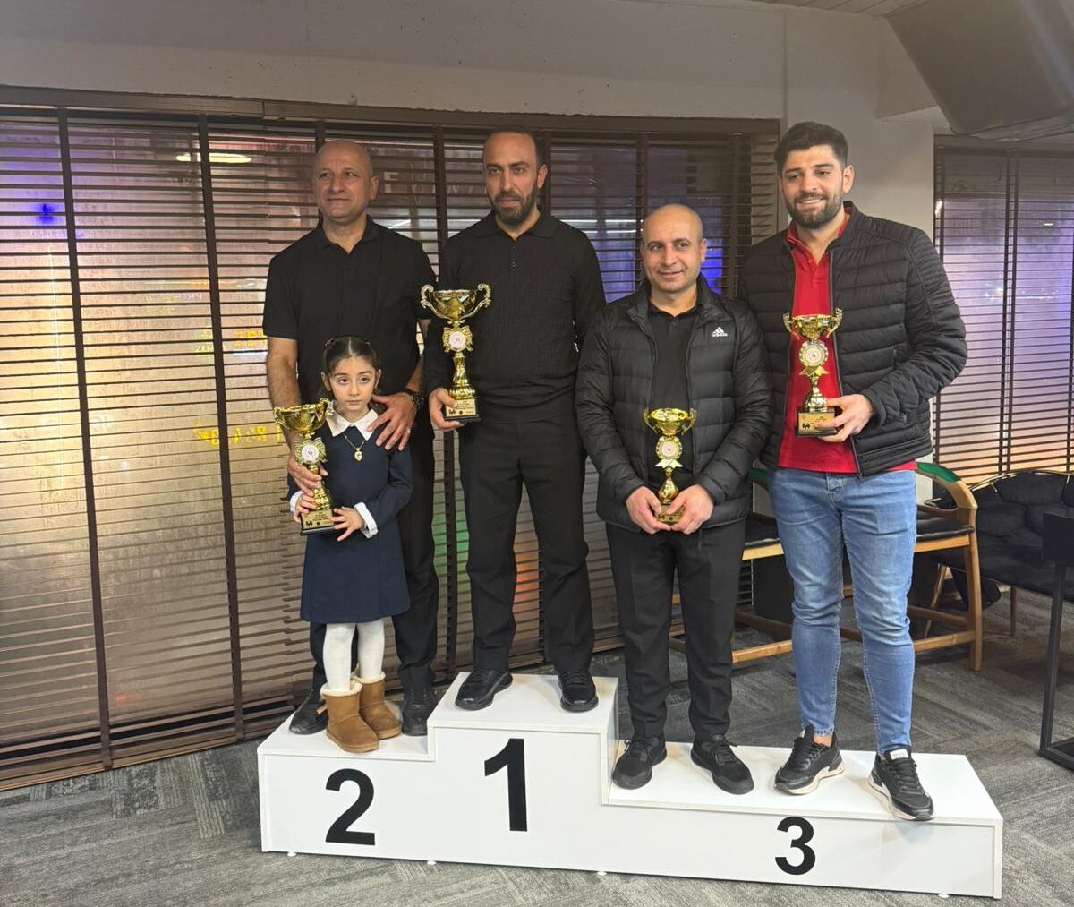 Bilardo şampiyonası tamamlandı