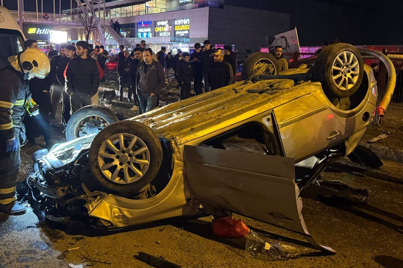 Gültepe’de kaza: 1 yaralı