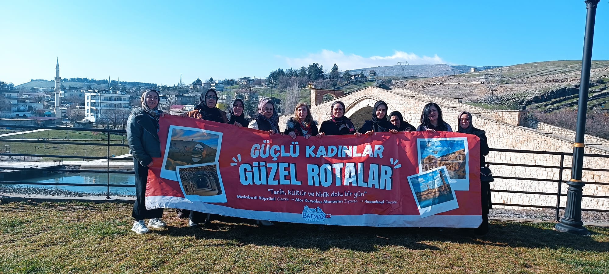 Kadınlar şehri keşfediyor