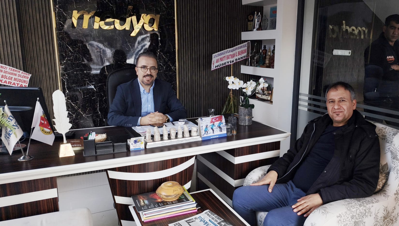 Özalp’tan 24. yıl ziyareti