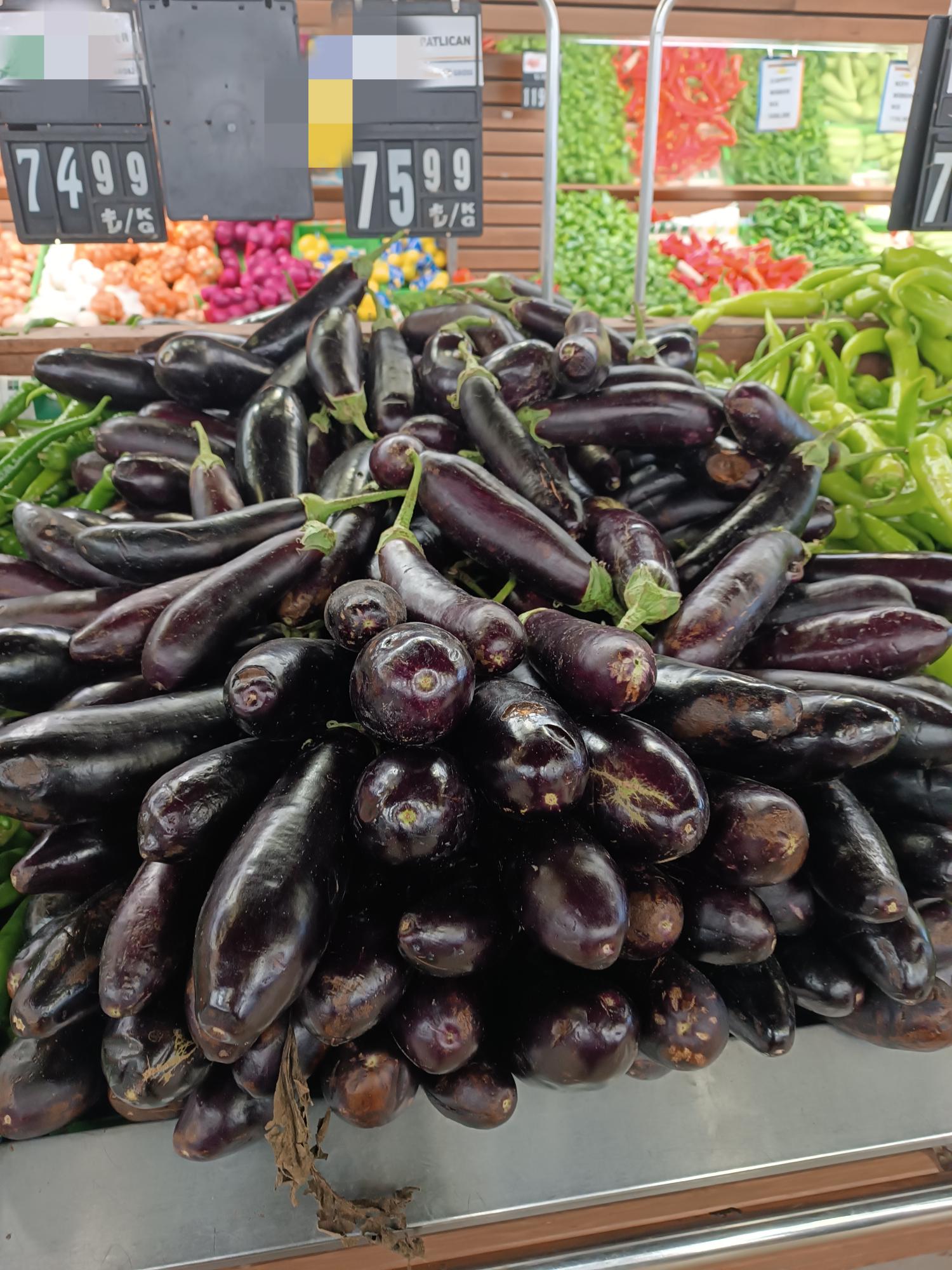 Patlıcan 80 liraya dayandı