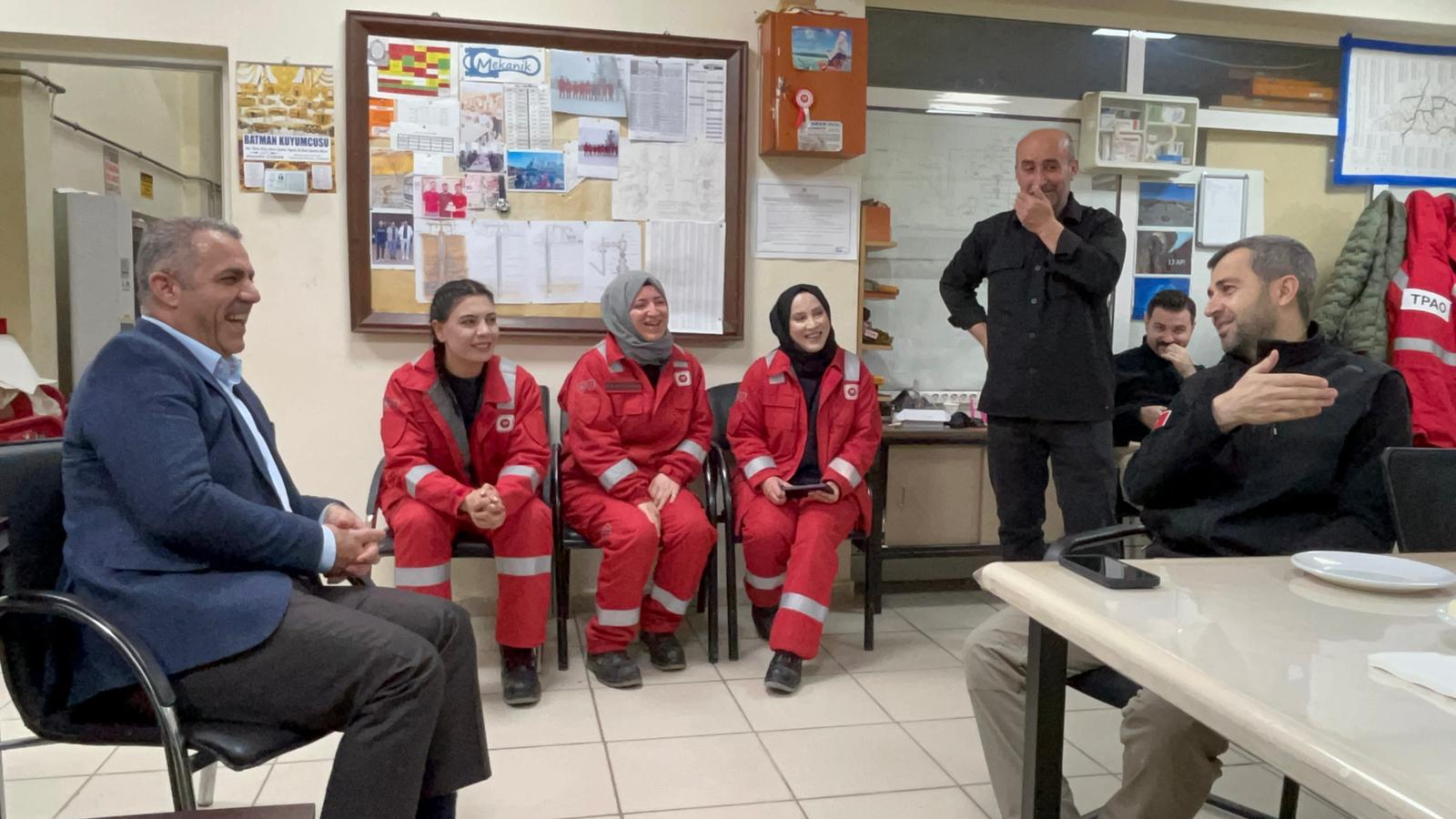 Petrolün doğduğu yerde sahur buluşması