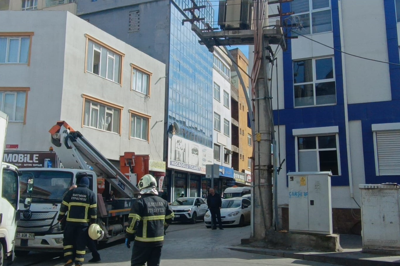 Trafo yangını söndürüldü