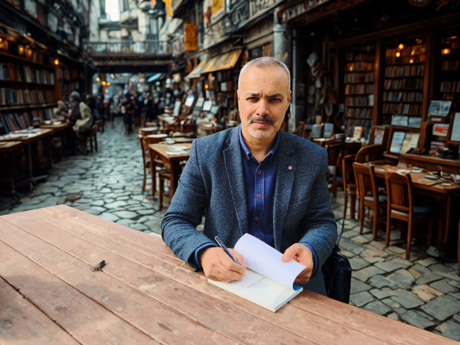 Yazar Özmen’den bir ilk