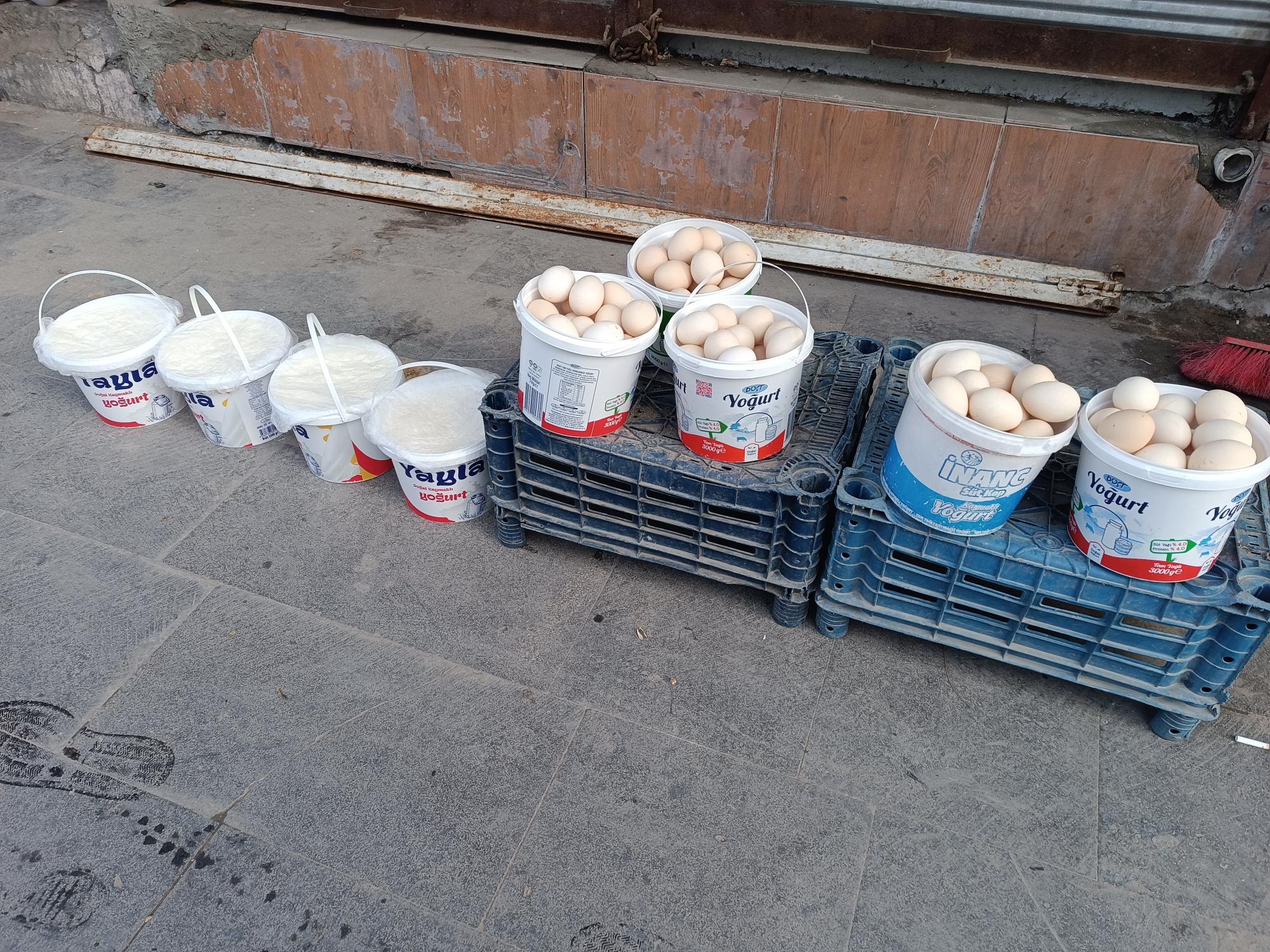 Yoğurt ve yumurtaya aynı tarife